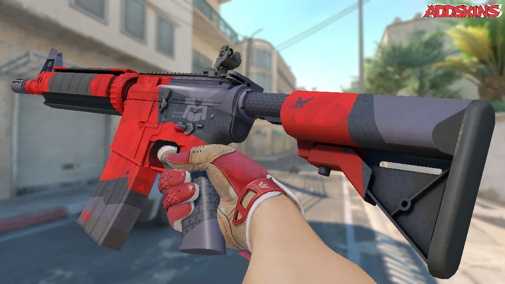M4A4 | Evil Daimyo inspecting