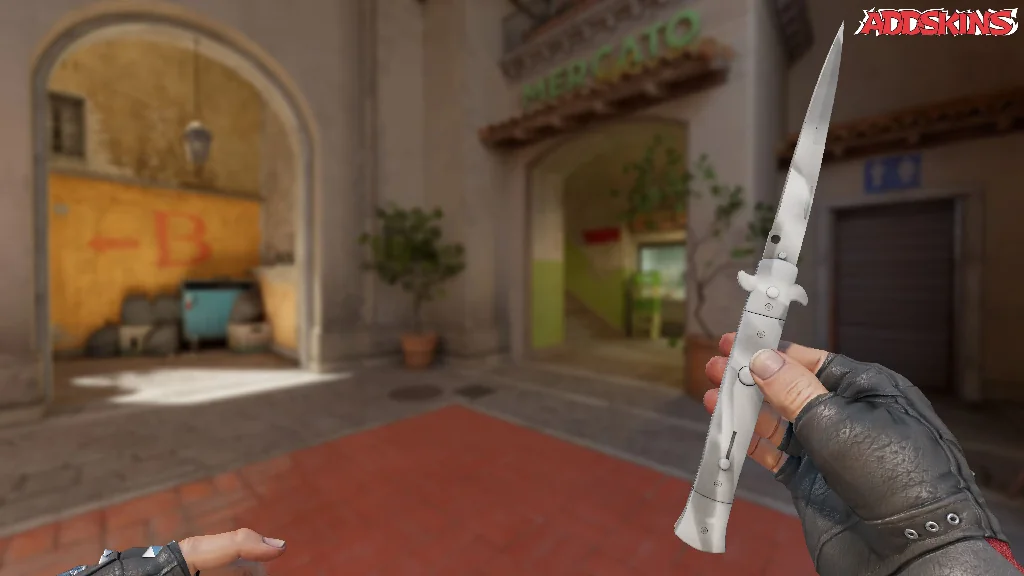 ★ Stiletto Knife | Urban Masked inspecting