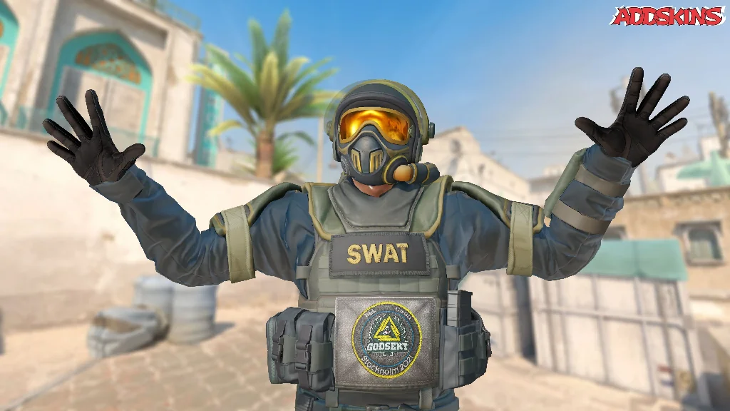 Patch | GODSENT | Stockholm 2021 pose-1