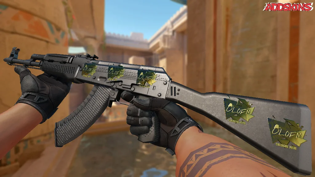 Sticker | olofmeister (Gold) | Cologne 2016 inspecting