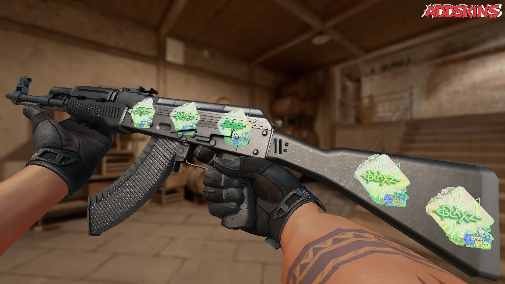 Sticker | slaxz- (Holo) | Rio 2022 inspecting