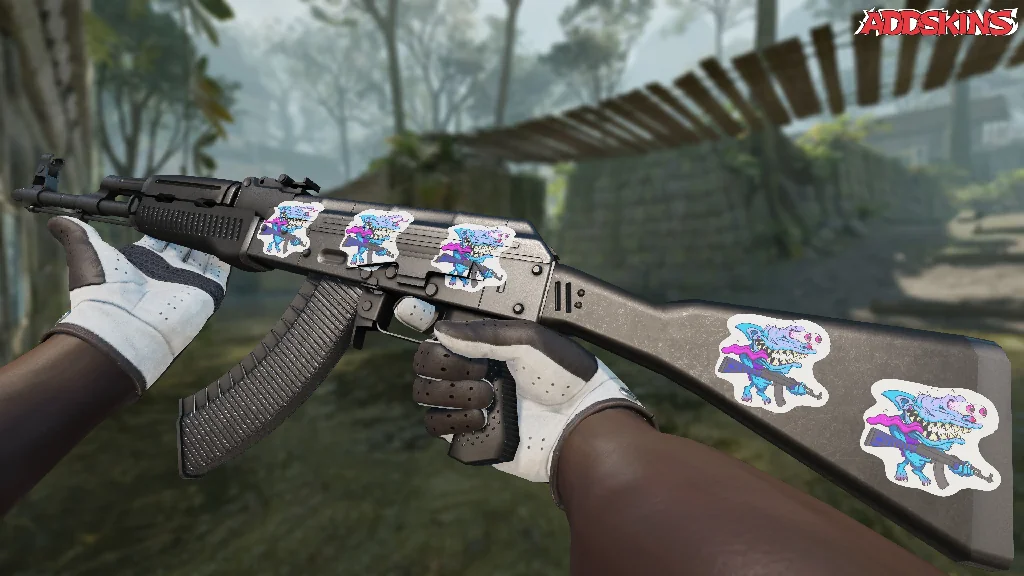 Sticker | Blue Shark Shooter inspecting