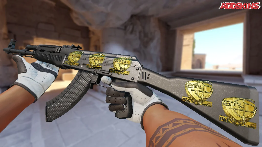 Sticker | kennyS (Gold) | Krakow 2017 inspecting