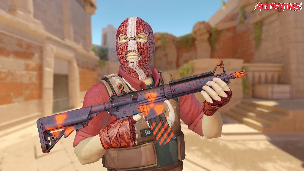 M4A4 | Radiation Hazard pose-1