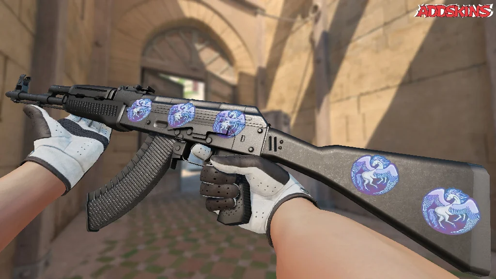 Sticker | Pegasus inspecting