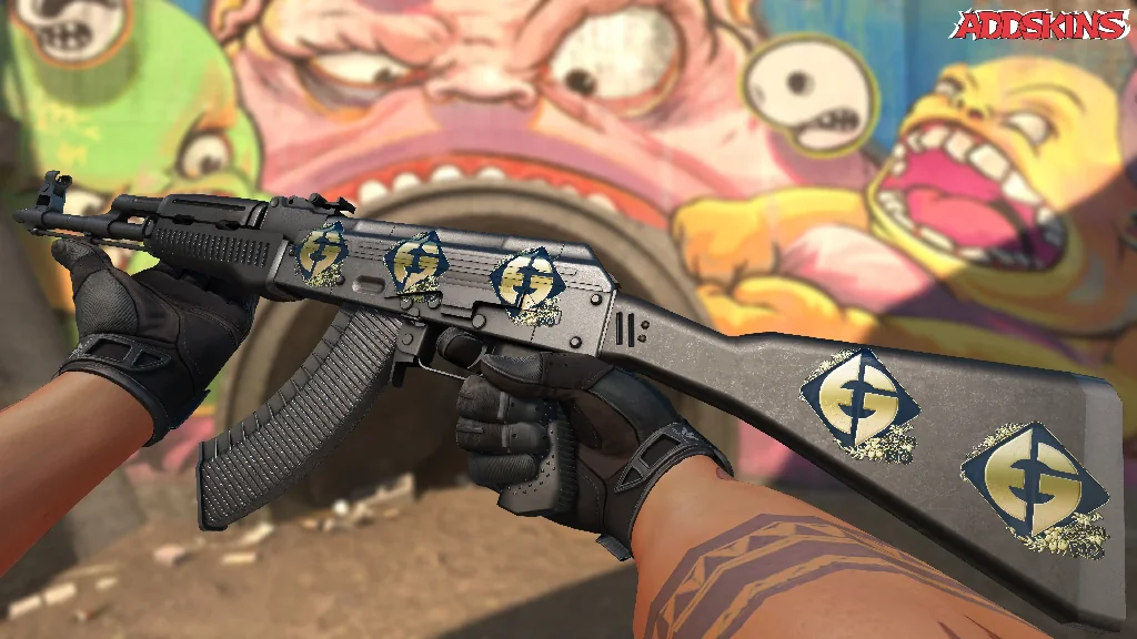 Sticker | Evil Geniuses (Gold) | Rio 2022 inspecting