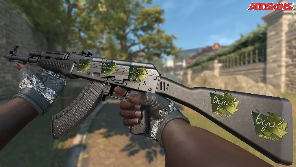 Sticker | byali (Gold) | Cologne 2016 inspecting