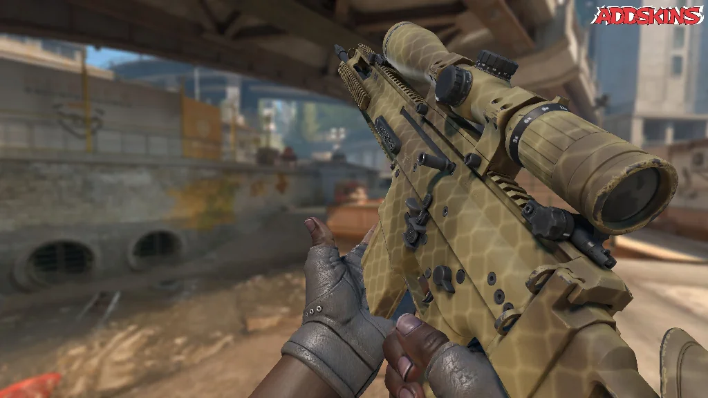 SCAR-20 | Sand Mesh reloading