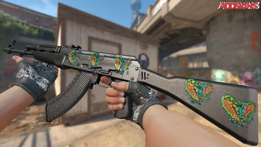 Sticker | Toxic (Foil) inspecting