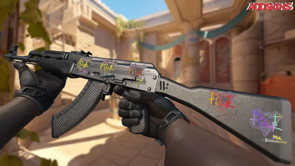 Sticker | FL1T (Holo) | Stockholm 2021 inspecting