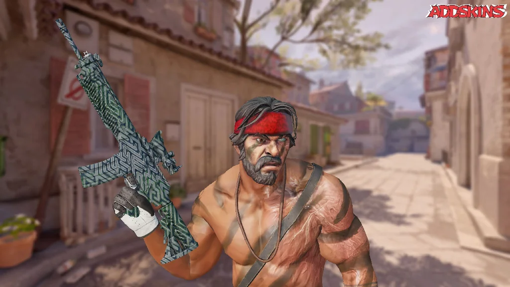 SG 553 | Barricade pose-2