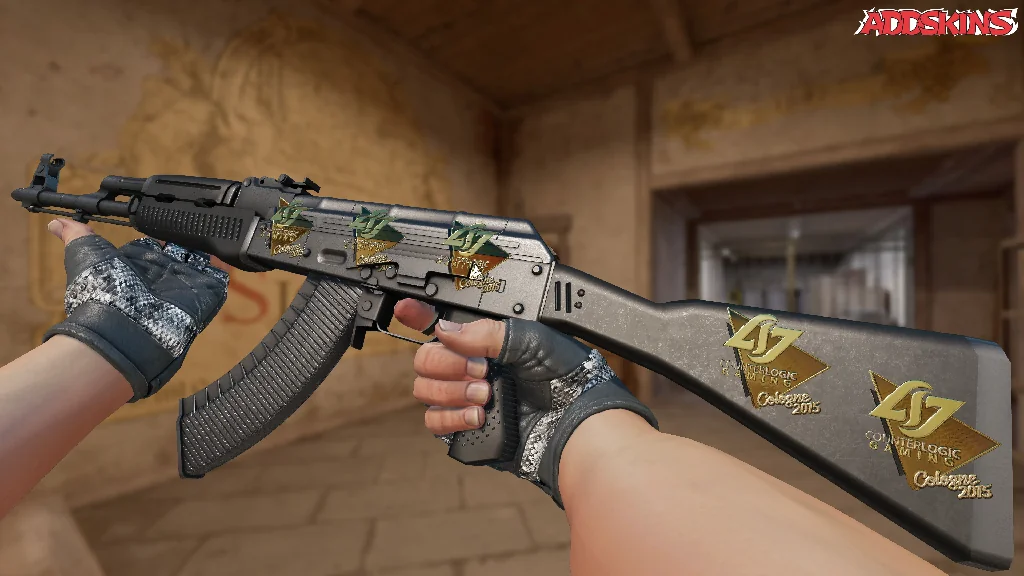 Sticker | Counter Logic Gaming (Gold) | Cologne 2015 inspecting