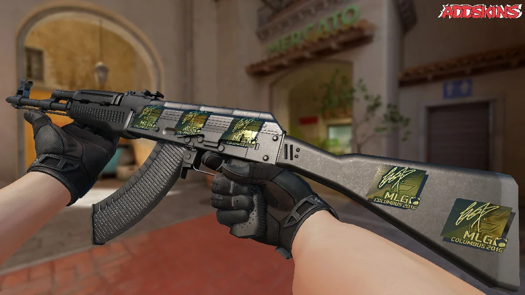 Sticker | fox (Gold) | MLG Columbus 2016 inspecting