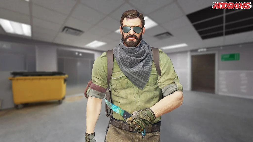 ★ Falchion Knife | Gamma Doppler Phase 4 pose-1