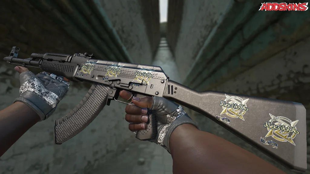 Sticker | Aleksib (Gold) | Paris 2023 inspecting