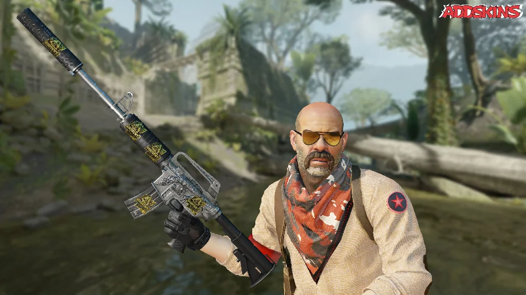 Sticker | GODSENT (Gold) | Atlanta 2017 pose-2