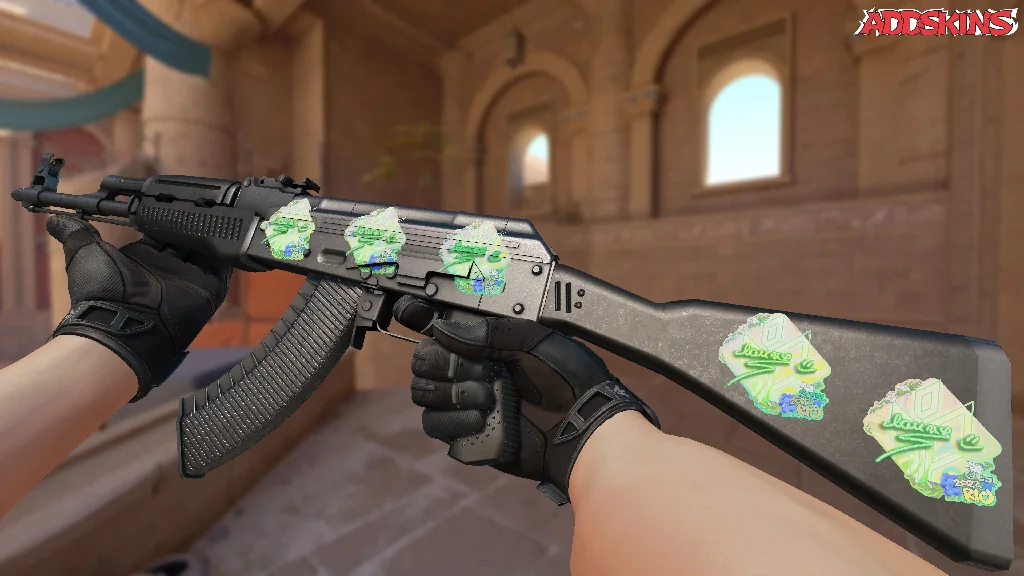 Sticker | lauNX (Holo) | Rio 2022 inspecting