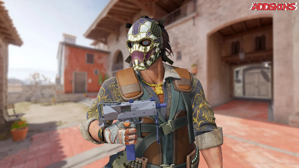 MAC-10 | Storm Camo pose-1