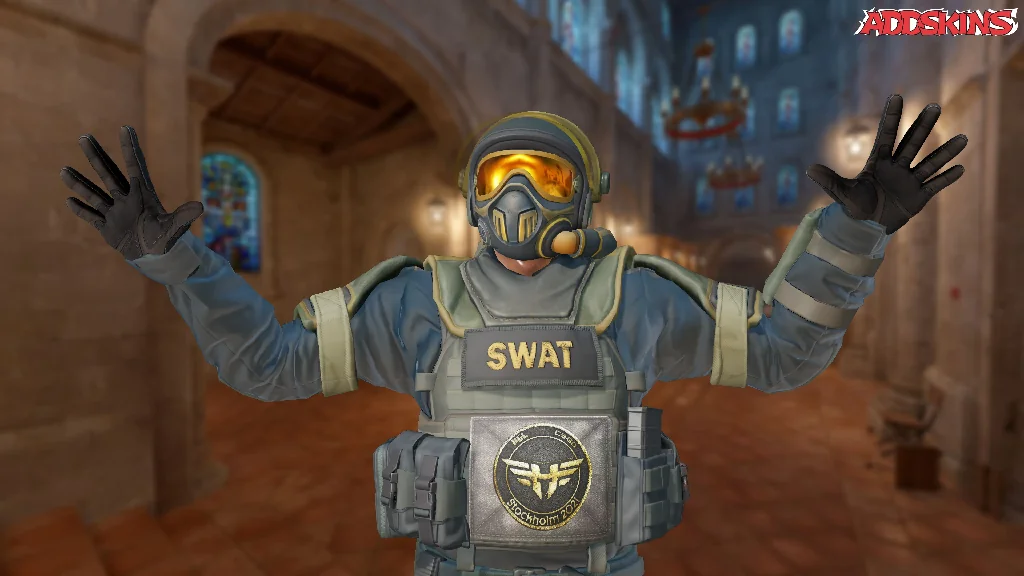 Patch | Heroic (Gold) | Stockholm 2021 pose-1