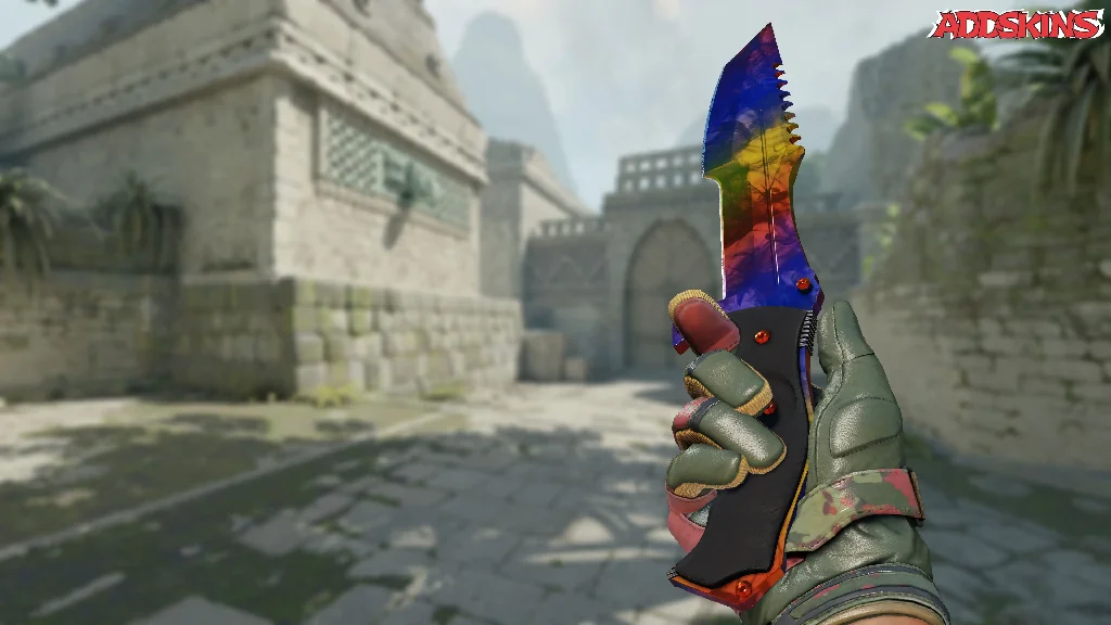 ★ Huntsman Knife | Marble Fade inspecting