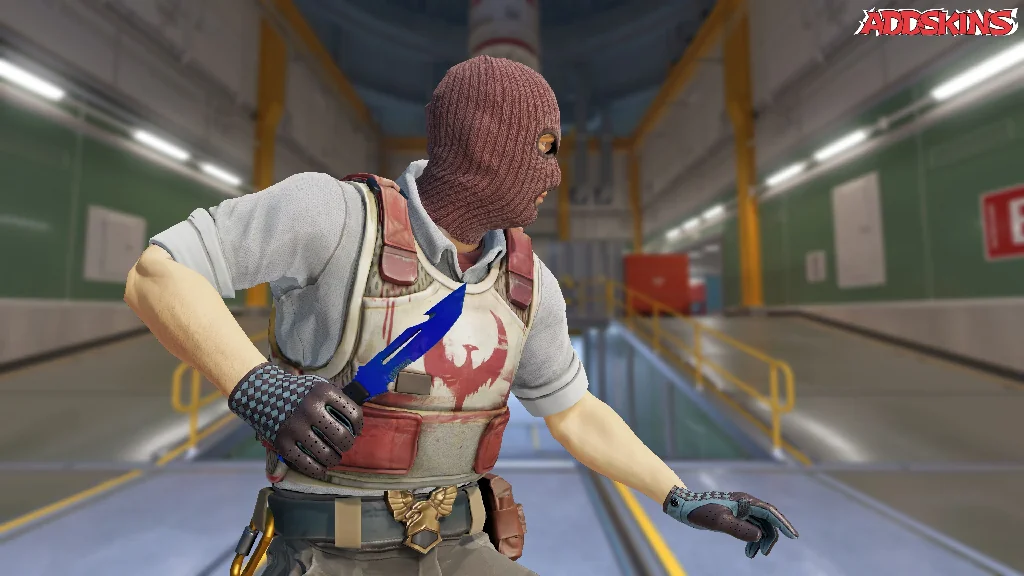 ★ Survival Knife | Doppler Sapphire pose-3