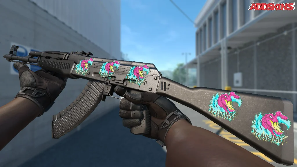 Sticker | Scavenger inspecting