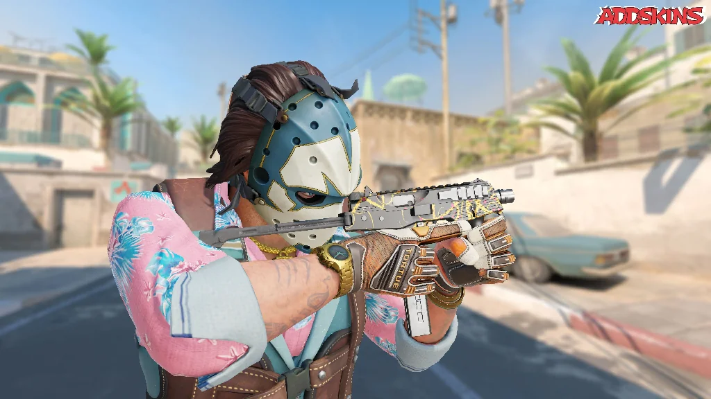 MP9 | Rose Iron pose-3