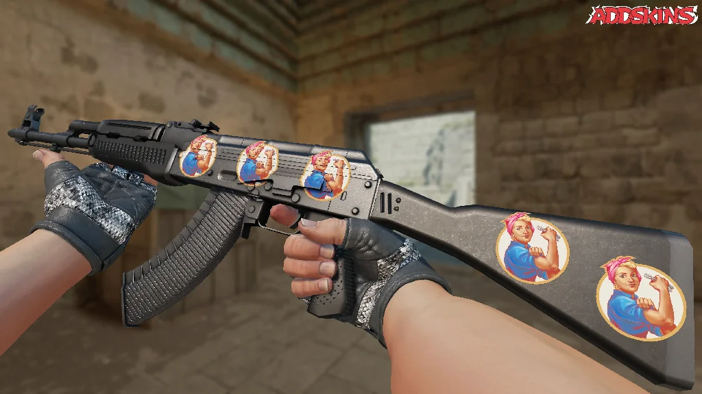 Sticker | Martha inspecting