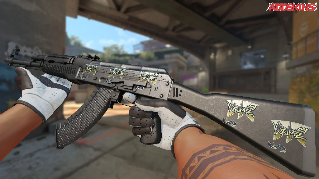 Sticker | KRIMZ (Gold) | Paris 2023 inspecting