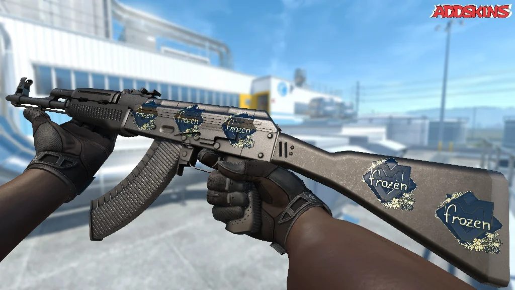 Sticker | frozen (Gold) | Rio 2022 inspecting