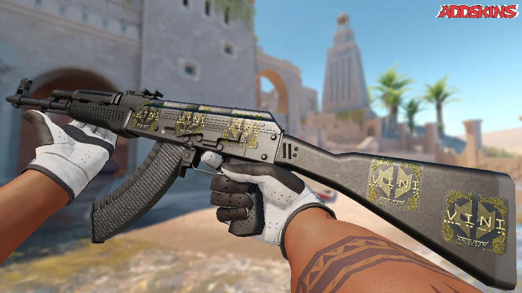 Sticker | VINI (Gold) | Austin 2025 inspecting