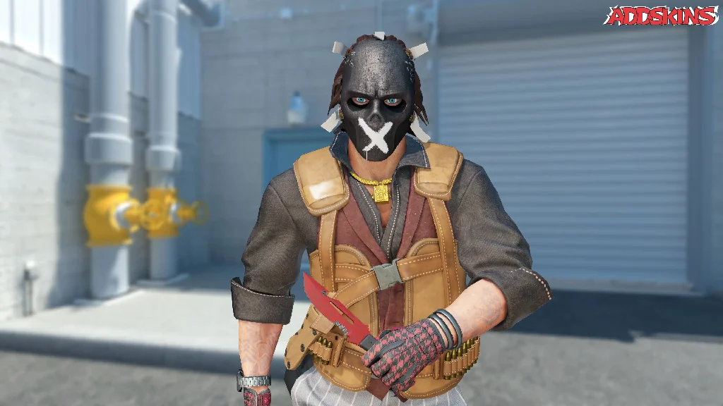 ★ Survival Knife | Crimson Web pose-1