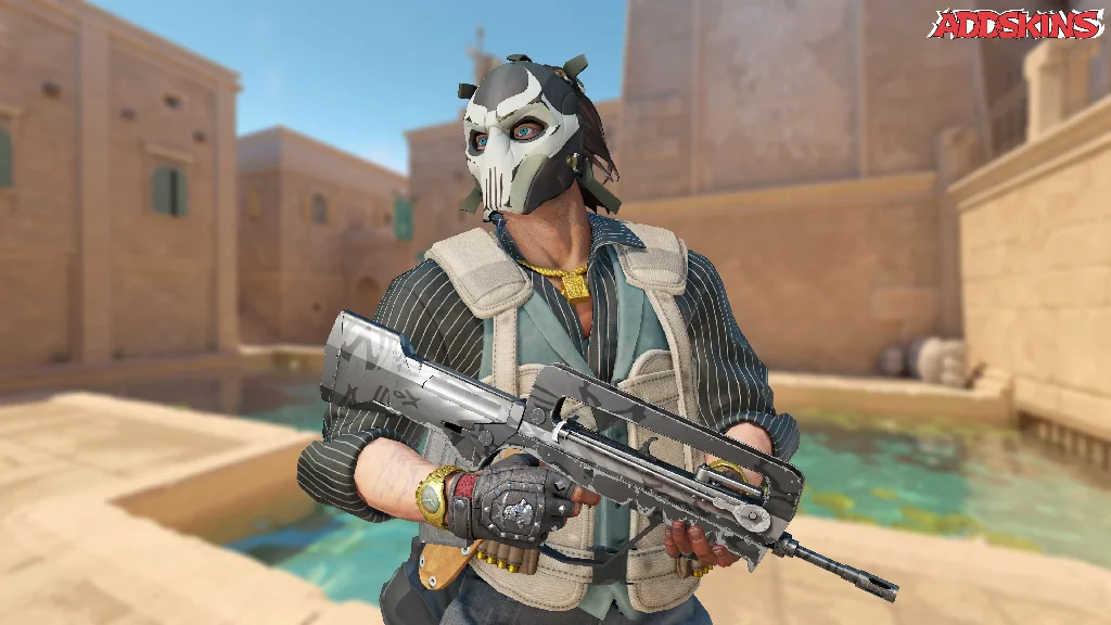 FAMAS | Dark Water pose-1