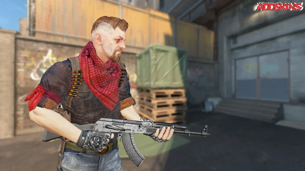 AK-47 | Slate pose-3