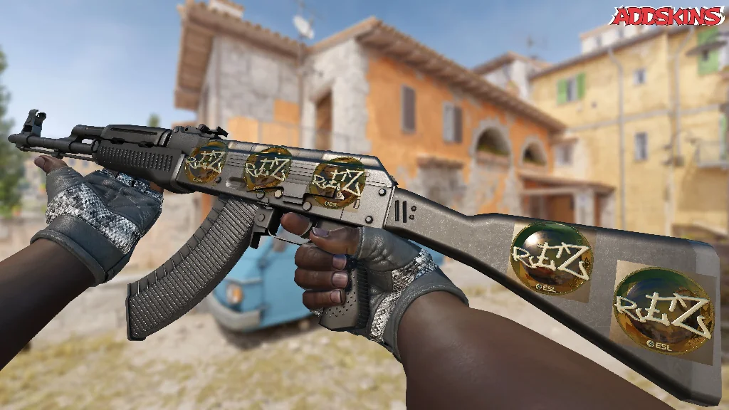 Sticker | REZ (Gold) | Katowice 2019 inspecting