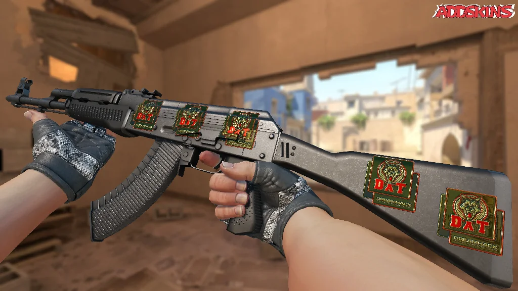 Sticker | dAT team (Gold) | DreamHack 2014 inspecting