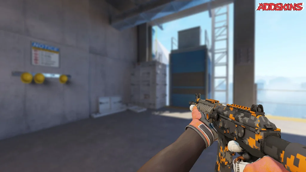 Galil AR | Orange DDPAT holding