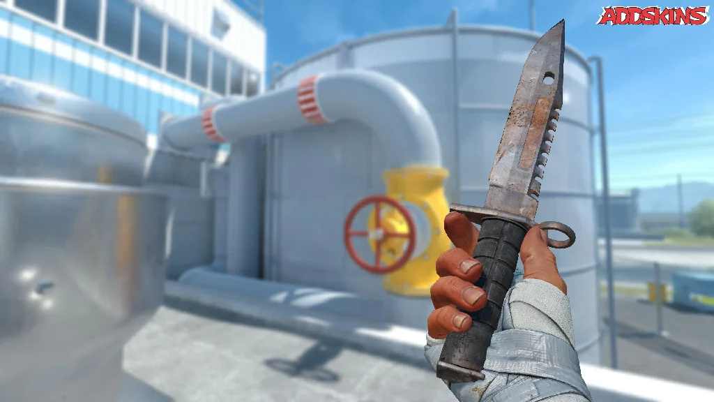 ★ M9 Bayonet | Rust Coat inspecting