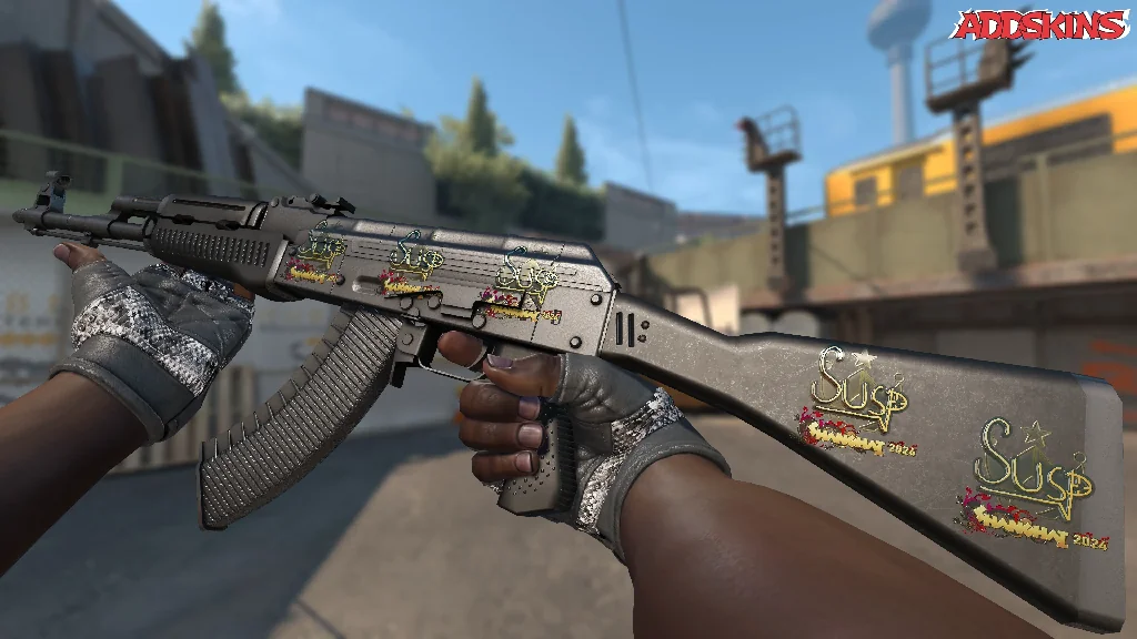 Sticker | susp (Gold) | Shanghai 2024 inspecting