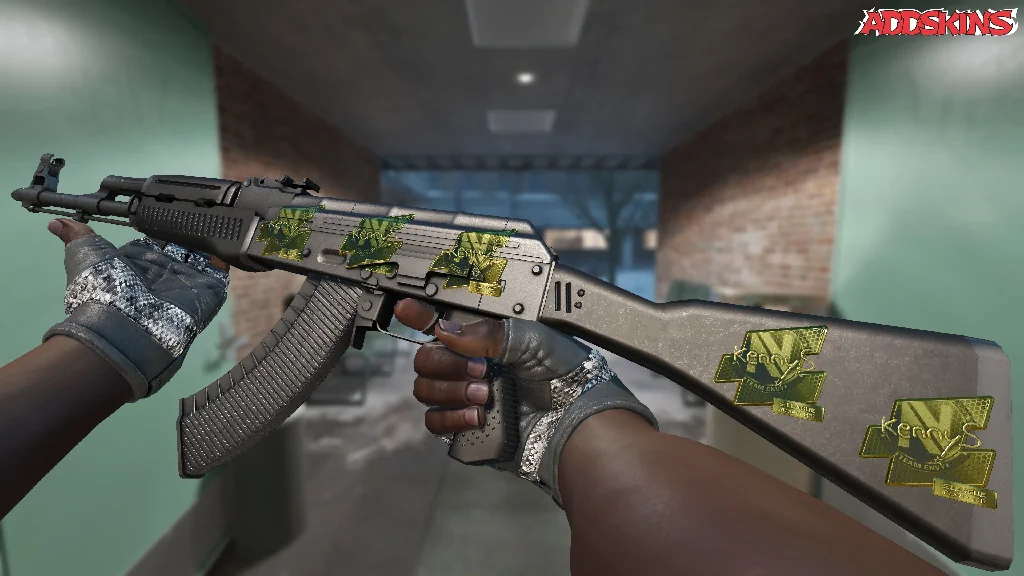 Sticker | kennyS (Gold) | Atlanta 2017 inspecting