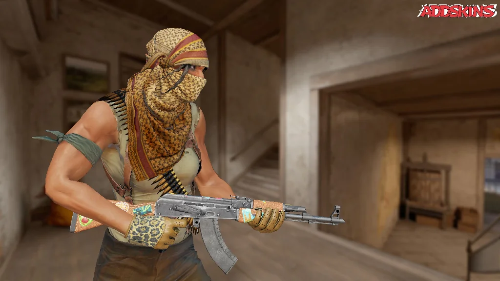 AK-47 | Jet Set pose-3