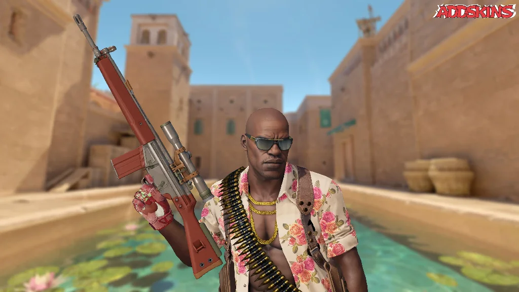 G3SG1 | Red Jasper pose-2