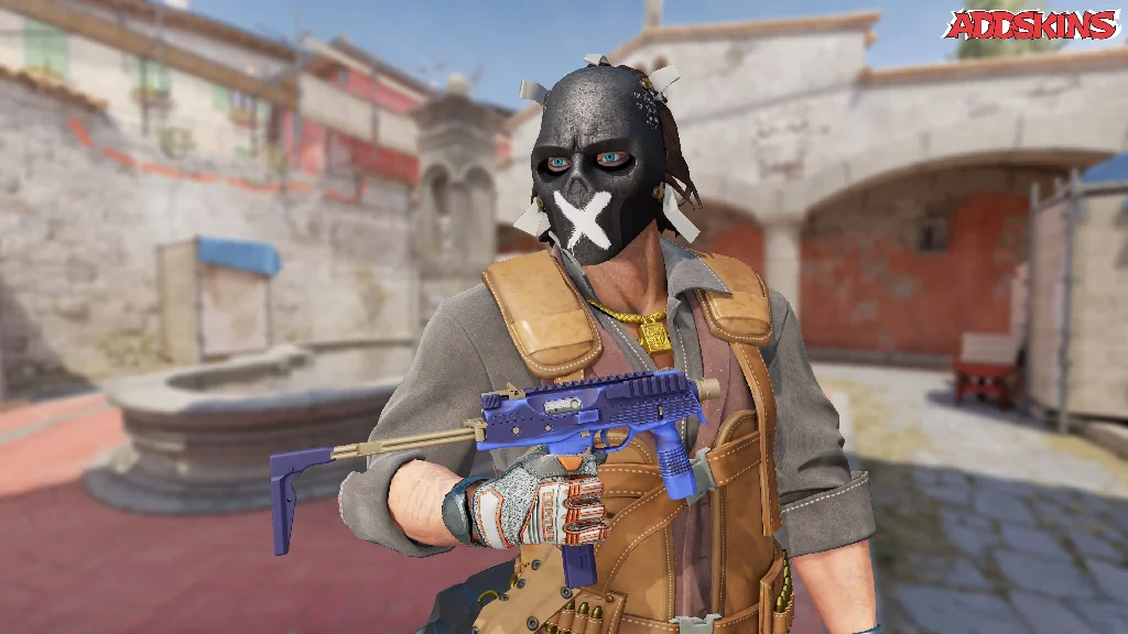 MP9 | Buff Blue pose-1