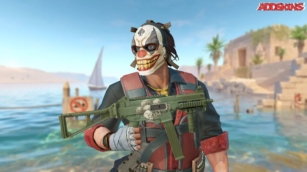 UMP-45 | Bone Pile pose-1
