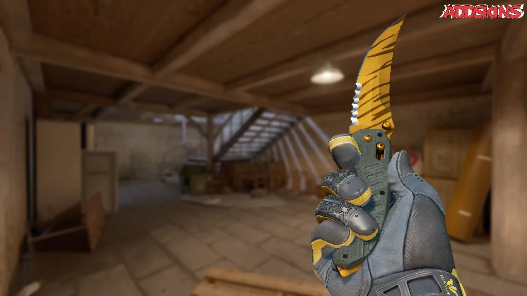 ★ Flip Knife | Tiger Tooth inspecting
