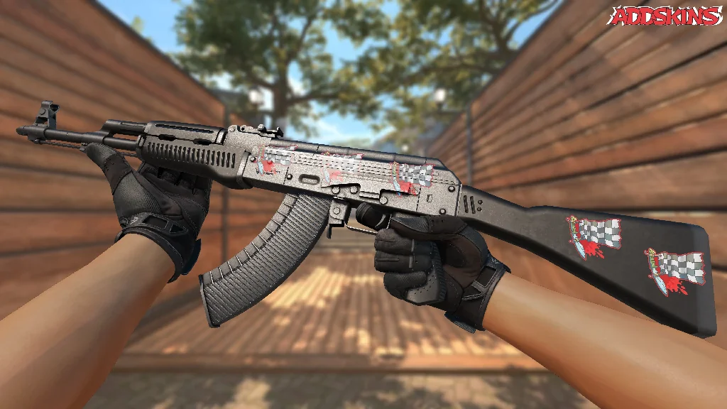 Sticker | Checkered Kukri inspecting