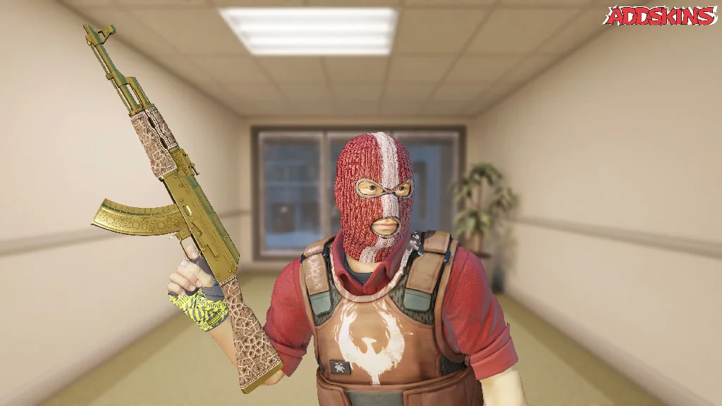 AK-47 | Gold Arabesque pose-2