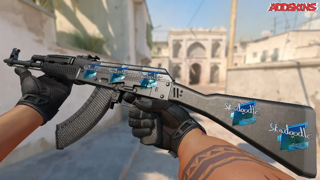 Sticker | Skadoodle (Foil) | Boston 2018 inspecting