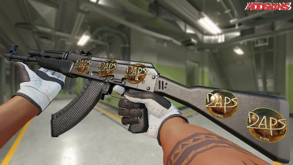 Sticker | daps (Gold) | Katowice 2019 inspecting