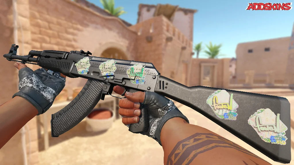 Sticker | faveN (Holo) | Rio 2022 inspecting